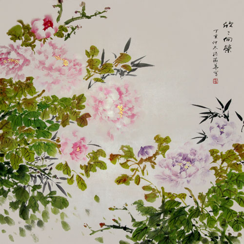 欣欣向荣，最新作品三春的诗意绽放